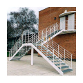 metal  straight staircase factory wholesale China